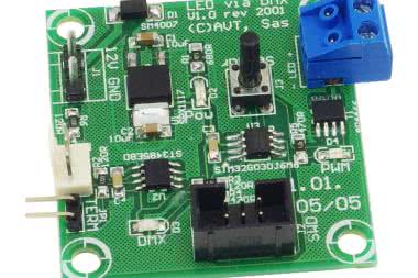 Sterowanie taśmą LED przez DMX