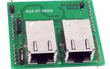 Shield z Ethernetem do płytki uruchomieniowej Rysino z układem FPGA Intel Max10