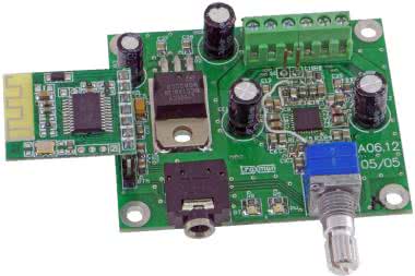 Cyfrowy wzmacniacz mocy z interfejsem Bluetooth