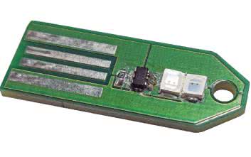 Czerwona latarka LED