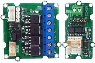 Minimoduły z driverem I2C do taśm LED RGBW