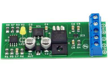 Sterownik płynnego rozjaśniania i wygaszania oświetlenia LED z czujnikiem zbliżeniowym