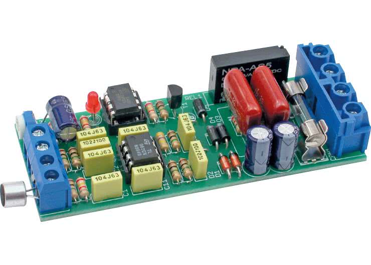 Mikroklaskacz - mikroprocesorowy włącznik akustyczny