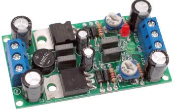 Regulowany zasilacz napięcia symetrycznego