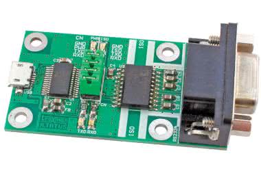 Konwerter USB/RS232 z izolacją galwaniczną