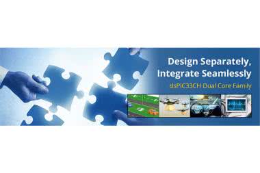 Nowe mikrokontrolery Microchip DSC z rodziny dsPIC33CH