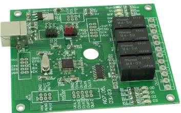 Moduł przekaźników z interfejsem USB