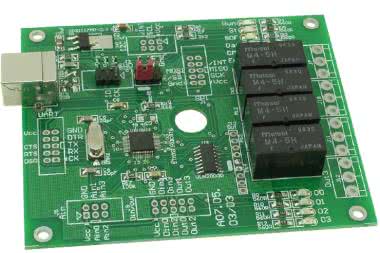 Moduł przekaźników z interfejsem USB