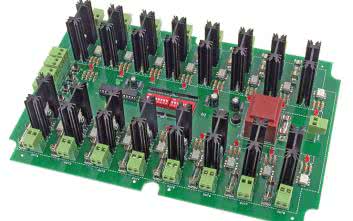 Programowany, 16-kanałowy sterownik odbiorników 230V