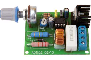 Regulator obrotów wentylatora 230 V z silnikiem indukcyjnym