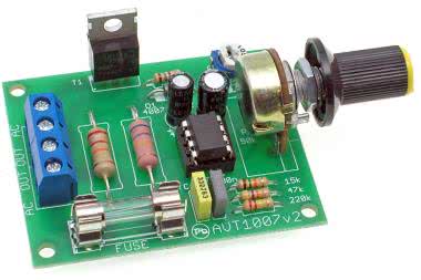 Regulator obrotów silnika elektrycznego