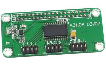 Sterownik 18 LED dla Pi Zero