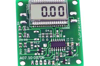 Energooszczędny woltomierz