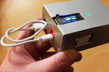 Monitor poziomu CO2 w powietrzu