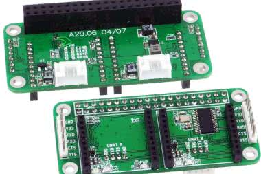 Dwukanałowy port szeregowy dla Raspberry