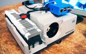 Skaner przezroczy na Raspberry Pi