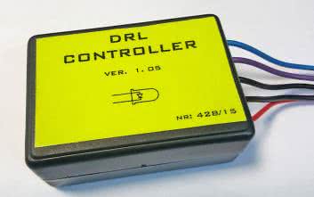 Moduł świateł dziennych na 555