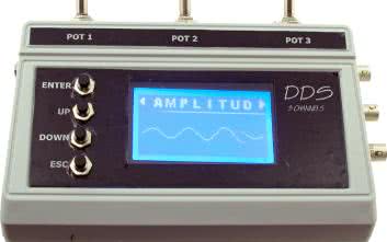 3-kanałowy generator DDS