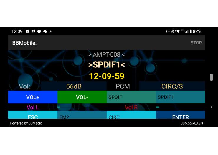 Ekran smartfona jako interfejs mobilny do amplitunera, czyli aplikacja mobilna poprzez UART w praktyce