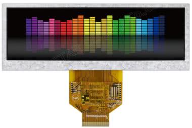 Kolorowy wyświetlacz o przekątnej 5,2 cala i proporcjach 15:4