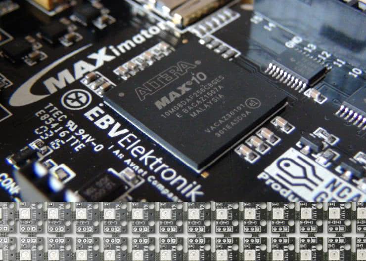 NIOS II na maXimatorze, czyli mikroprocesor w układzie FPGA (11). Własne moduły, WS2812 i kilka zaawansowanych tricków