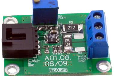 Monitor mocy prądu stałego (32 V/2 A) z alarmem