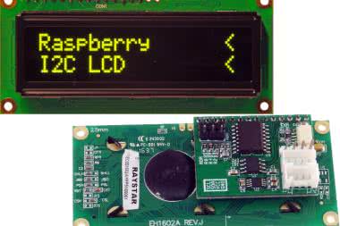 Wyświetlacz OLED 2×16 z interfejsem I2C