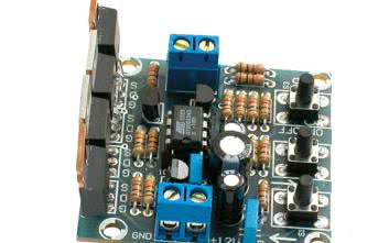 Dwukierunkowy regulator obrotów silników prądu stałego