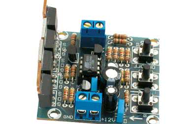 Dwukierunkowy regulator obrotów silników prądu stałego