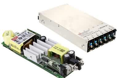 Zasilacze modularne NMP MEAN WELL. Dowolność konfiguracji oraz wiele napięć wyjściowych