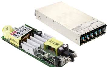 Zasilacze modularne NMP MEAN WELL. Dowolność konfiguracji oraz wiele napięć wyjściowych