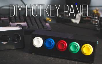 Konfigurowalny panel przycisków do komputera