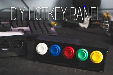 Konfigurowalny panel przycisków do komputera