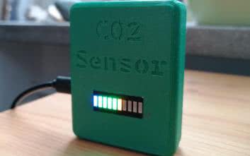 Prosty sensor poziomu CO2