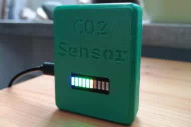 Prosty sensor poziomu CO2