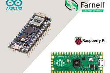 Farnell rozpoczął dostawy płytek Arduino Nano RP2040 Connect i Raspberry Pi Pico