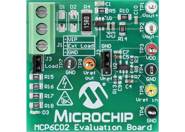 Wygraj zestaw ewaluacyjny Microchip MCP6C02 Evaluation Board
