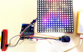 LED-owy wyświetlacz macierzowy