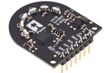 Moduł z 3-kanałowym czujnikiem odległości OPT3101