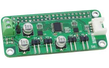 Sterownik czterech mikrosilników dla Pi Zero