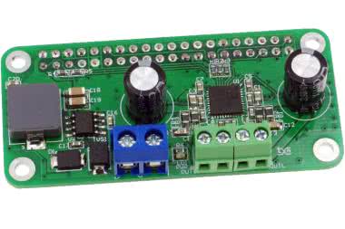 Cyfrowy wzmacniacz audio 2×10 W w formacie RPi Zero