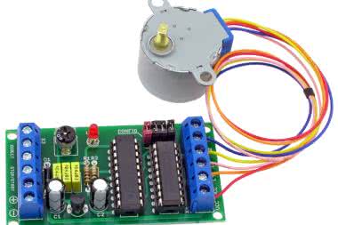 Sterownik unipolarnego silnika krokowego 