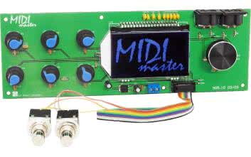 Sterownik MIDI - midiMaster