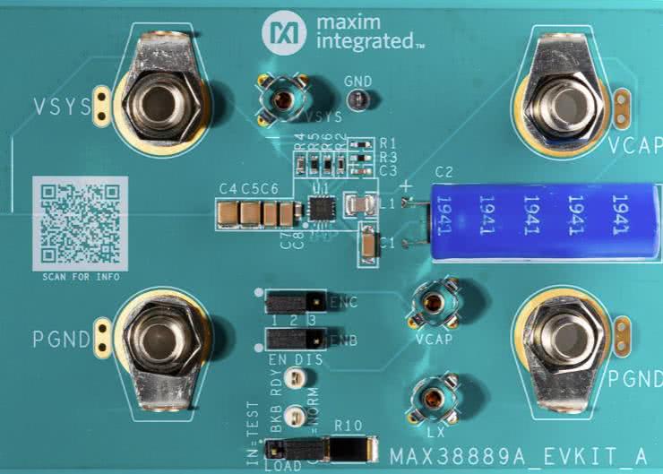 Systemy dla Internetu Rzeczy (57). Superkondensator z przetwornicą dwukierunkową Continua MAX38889