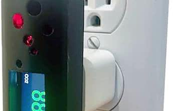 Miniaturowy sensor poziomu CO2 z alarmem i interfejsem Bluetooth