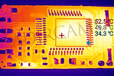 Pomiar temperatury na PCB