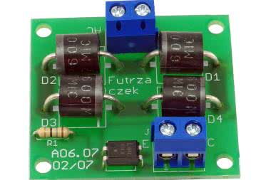 Prosty detektor przepływu prądu