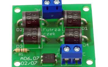 Prosty detektor przepływu prądu