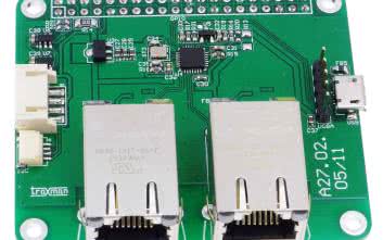 Podwójny interfejs Ethernet dla RPi