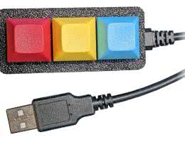 Miniaturowa klawiatura z zaprogramowanymi makrami